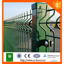 Alibaba Dark Green Decorative garden fence welded wire mesh fencing Hot sale!!!